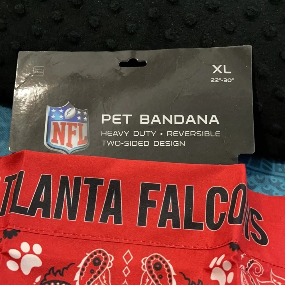 New Atlanta Falcons XL pet bandana